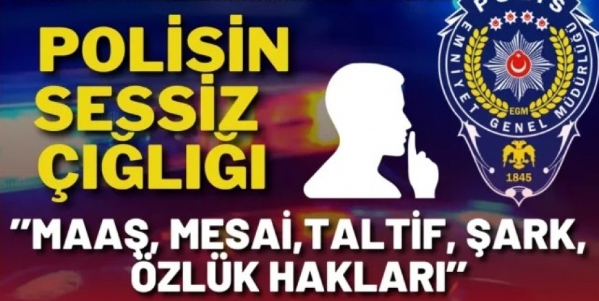 DEVLETİN BELKEMİĞİ POLİS TEŞKİLATI ÇÖKÜYOR MU ? 