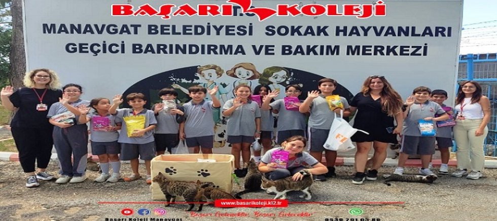 BAŞARI KOLEJİ'NDEN CAN DOSTLARIMIZA SEVGİ DOLU ZİYARET 