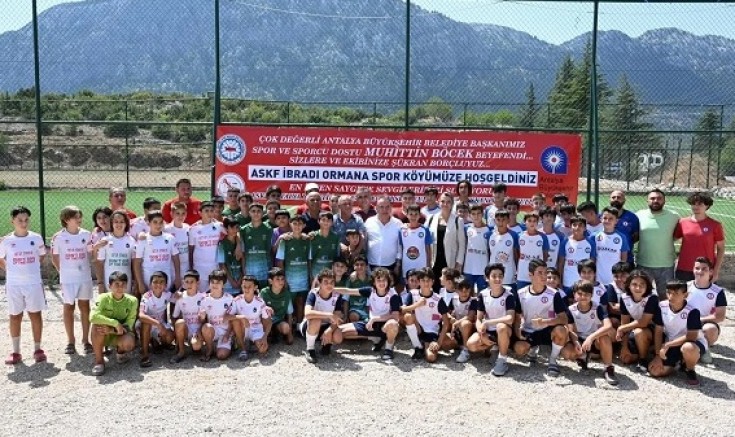 sporcular ormana spor köyünün açılışını bekliyor..
