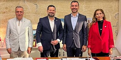 Anahtar Parti heyetinden Manavgat Belediyesi’ne ziyaret