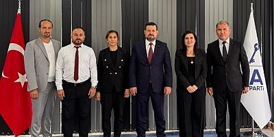 Anahtar parti Manavgat ilçe yönetiminden  Antalya Ziyaretleri