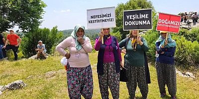 Gündoğmuş'a değil taşocağı açmak Çivi çaktırmayız !