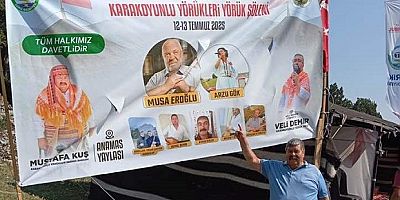 Karakoyunlu Yörüklerinden 36.geleneksel şölen daveti
