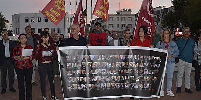 MANAVGAT EMEK VE DEMOKRASİ GÜÇLERİ “ANKARA GARI KATLİAMINI “ UNUTTURMADI!