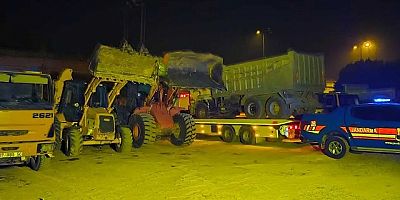 Manavgat'ta Kum Hırsızlarına Suçüstü !