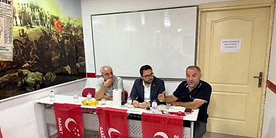 Saadet Partisi Manavgat İlçe Başkanlığı İlçe Divan toplantısını gerçekleştirdi.