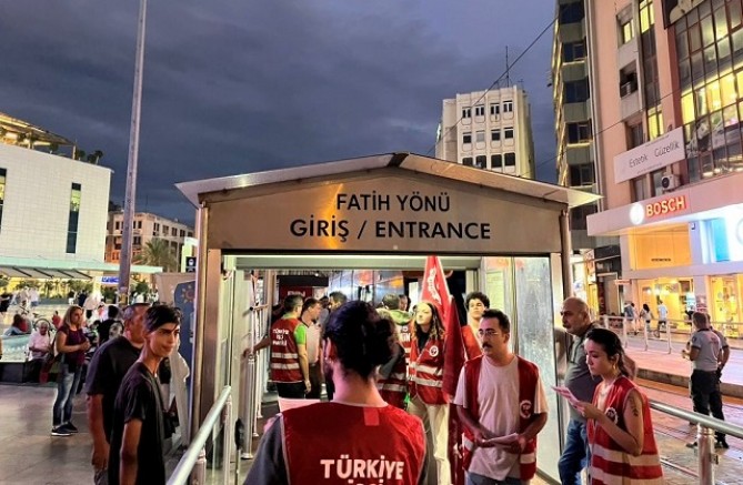 TİP ANTALYA’da Ulaşım zamlarına isyan etti !